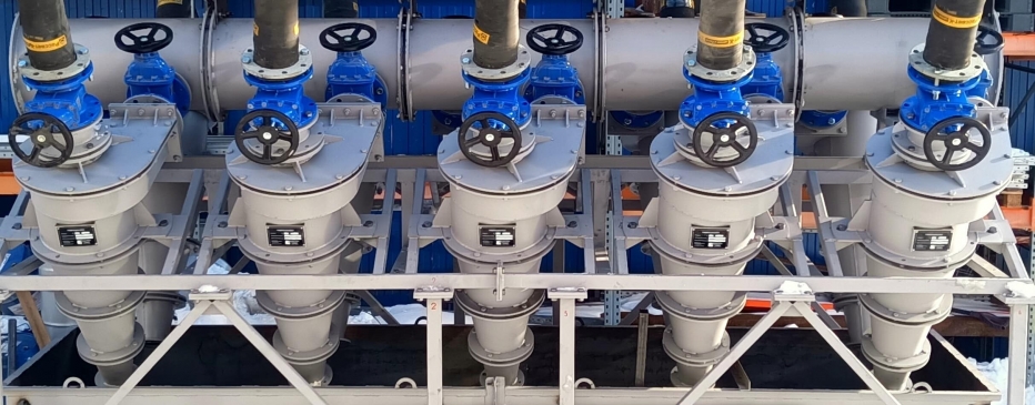 Установки для очистки и обезвоживания песка